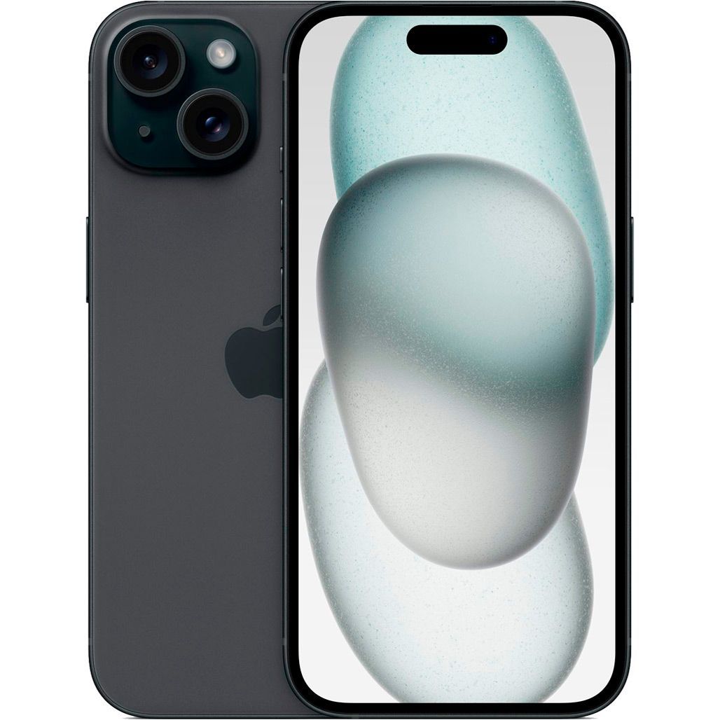 

Смартфон Apple iPhone 15 512GB eSIM Black (MTM93)