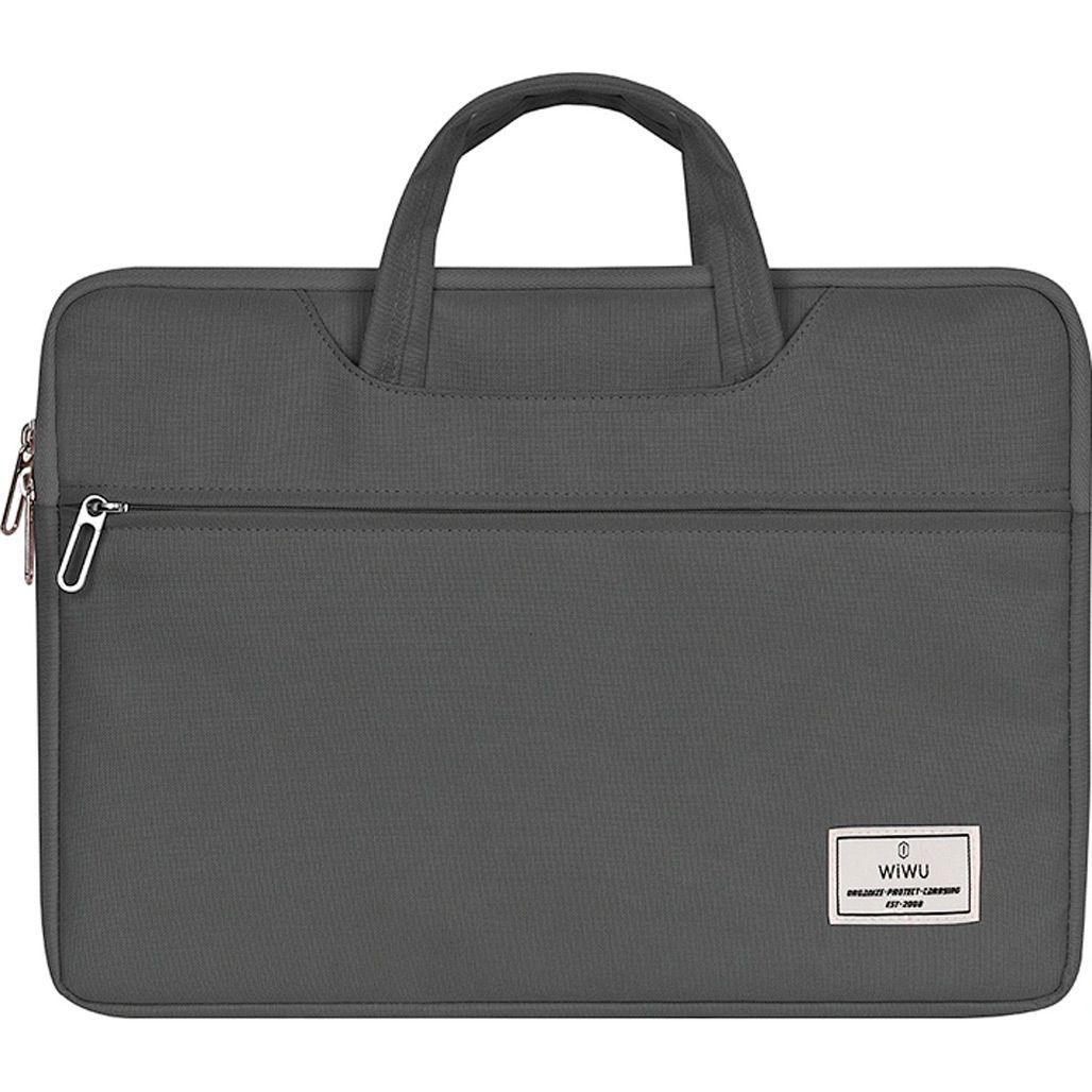 

Сумка для ноутбука WiWU Vivi Laptop Handbag 14` Gray (6936686410991)