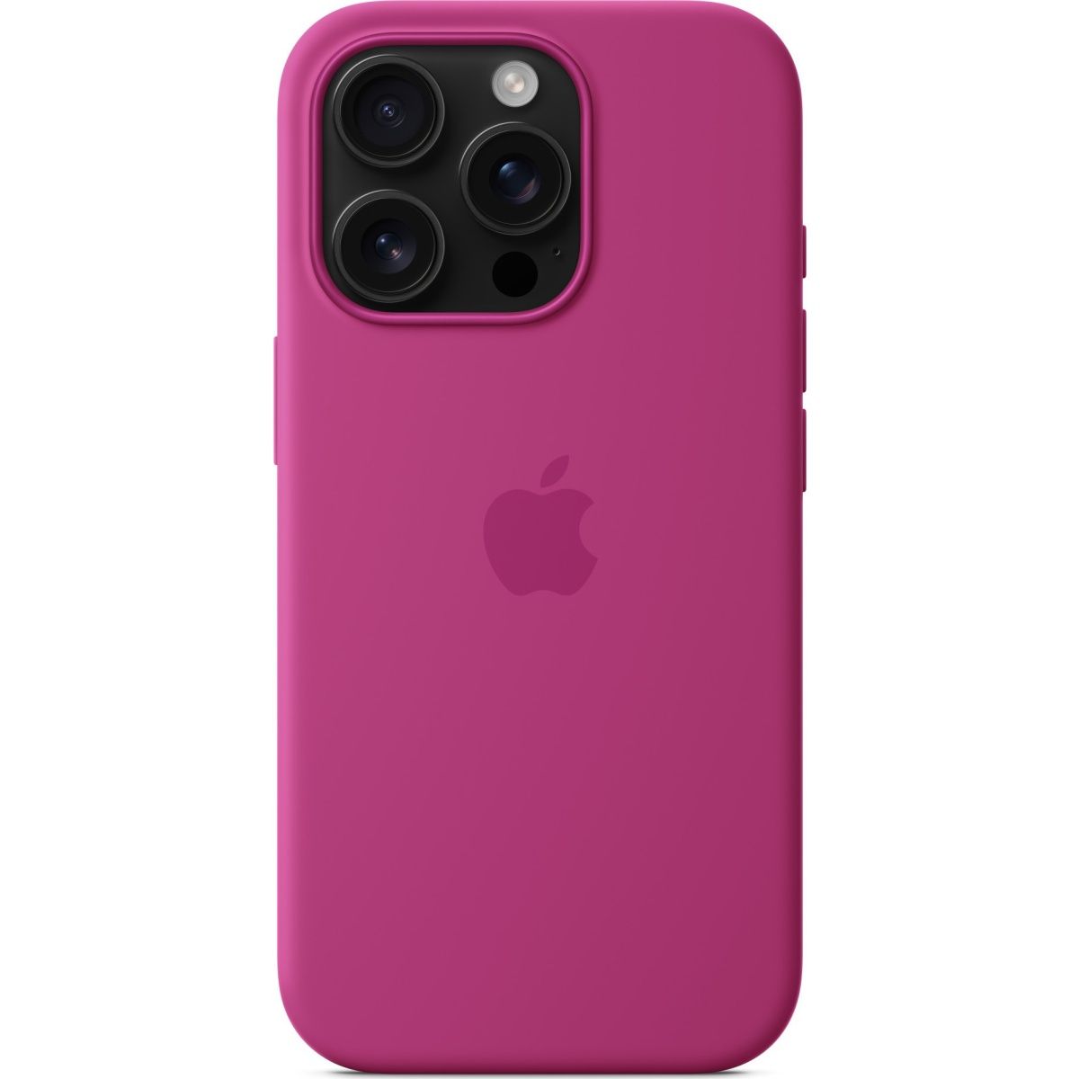 Чохол Apple Silicone Case with MagSafe для iPhone 16 Pro Fuchsia (MYYN3ZM/A)