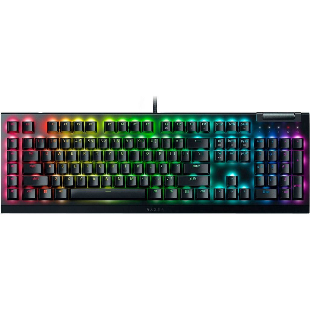 

Клавиатура Razer BlackWidow V4 X Yellow Switch RU (RZ03-04702500-R3R1)