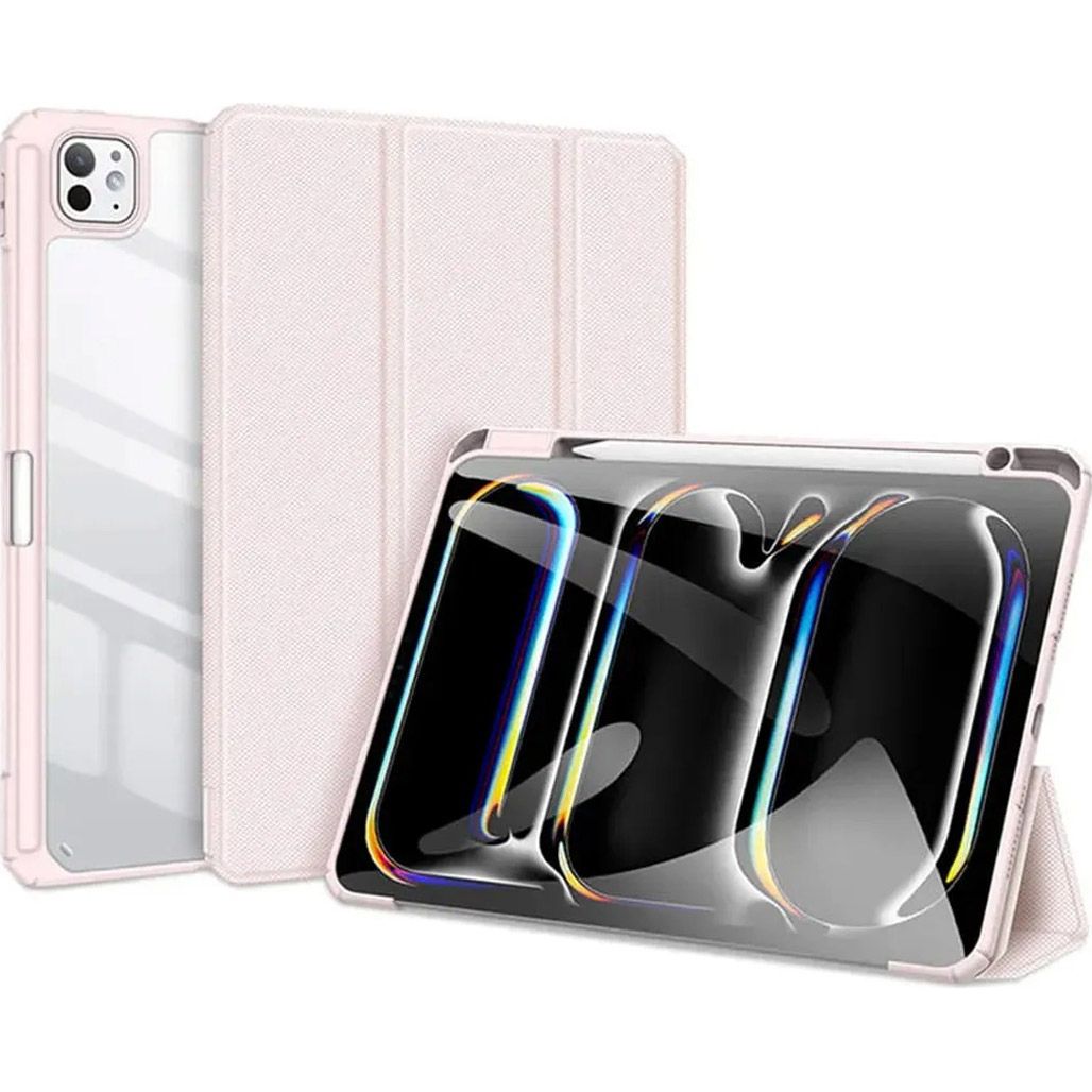 

Чехол-книжка Dux Ducis Toby Series With Pencil Holder для Apple iPad Pro 13` M4/M5 (2024-2025) Pink
