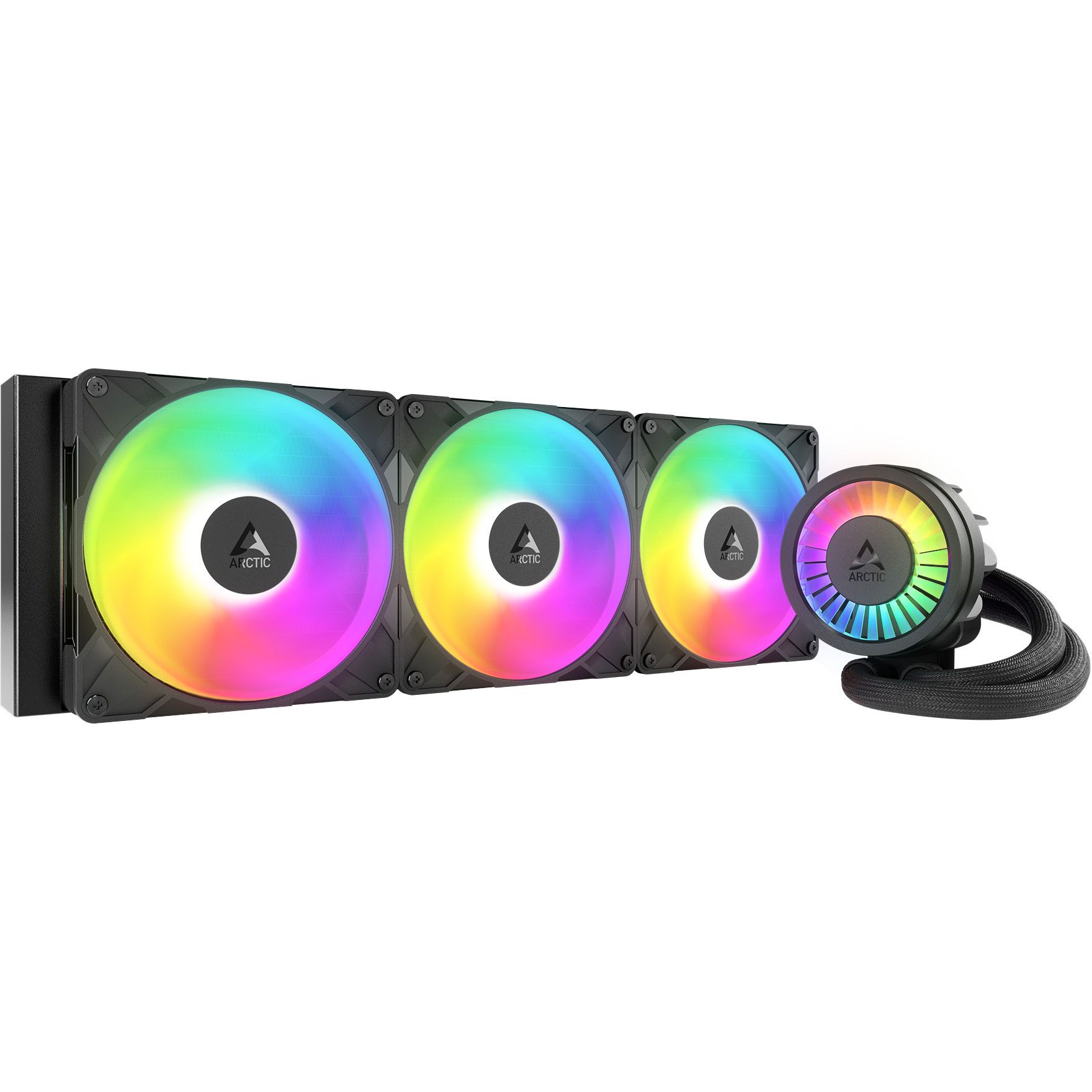 

Система водяного охлаждения Arctic Liquid Freezer III Pro 420 A-RGB Black (ACFRE00185A)