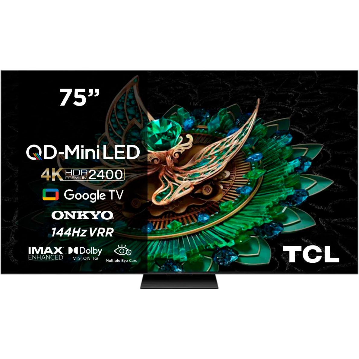 

Телевізор TCL C765 75" miniLED 4K (75C765)