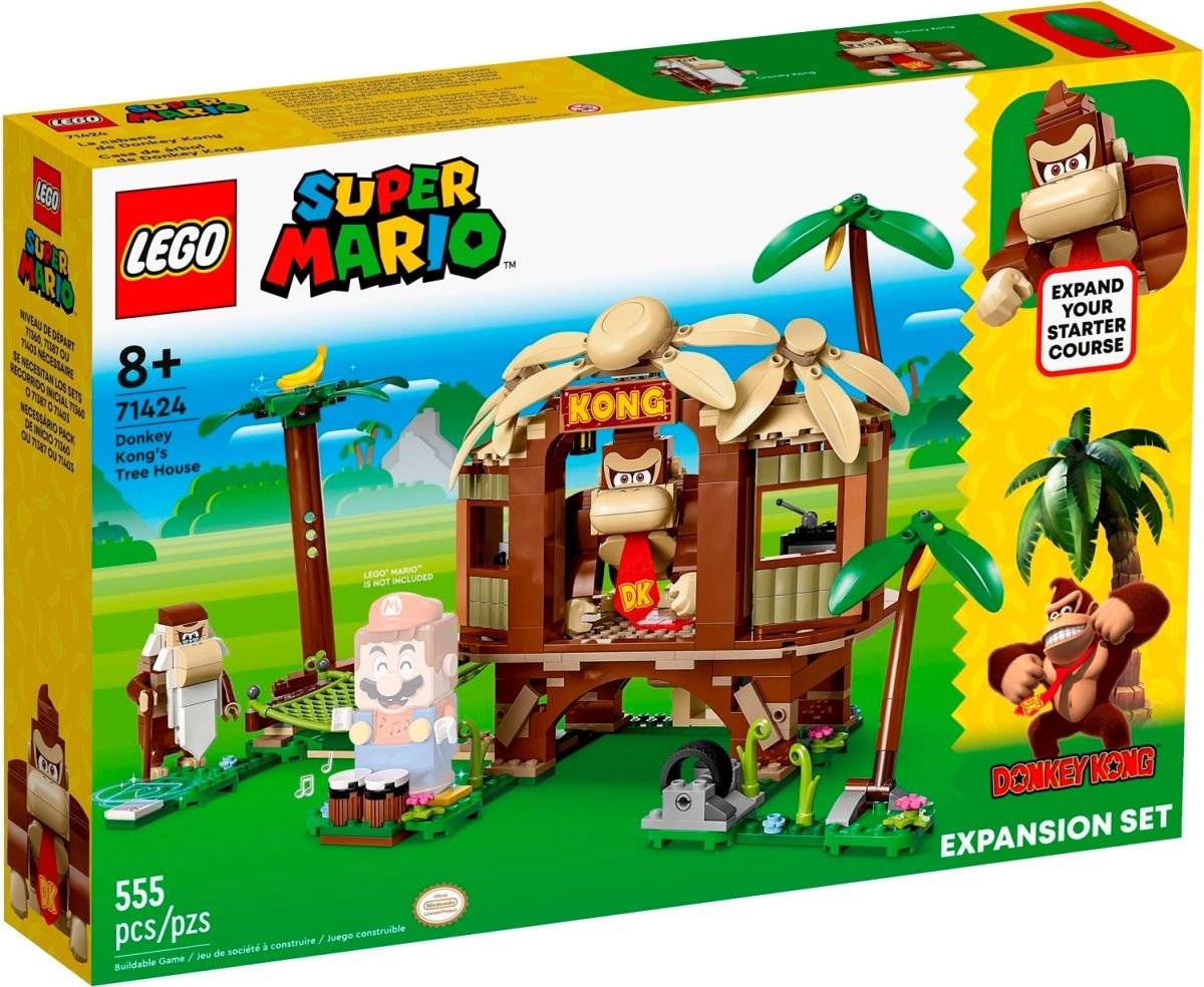 Конструктор LEGO Super Mario Будинок на дереві Донкі Конг. Додатковий набір (71424)