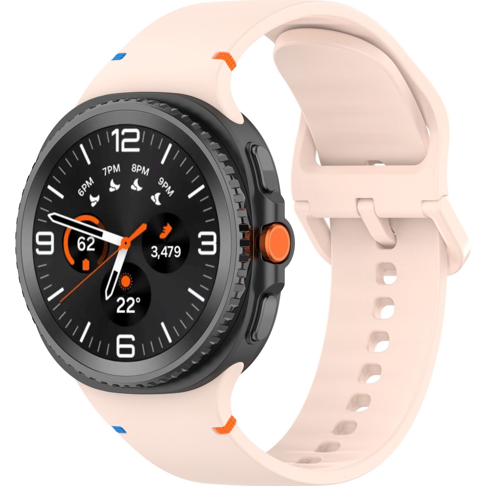 Ремешок ArmorStandart для Samsung Galaxy Watch8/8 Classic (22х132mm) Light Pink (ARM86874)