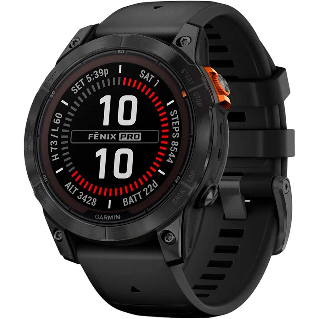 

Смарт-часы Garmin Fenix 7 Pro Solar Edition Slate Gray with Black Band (010-02777-00)