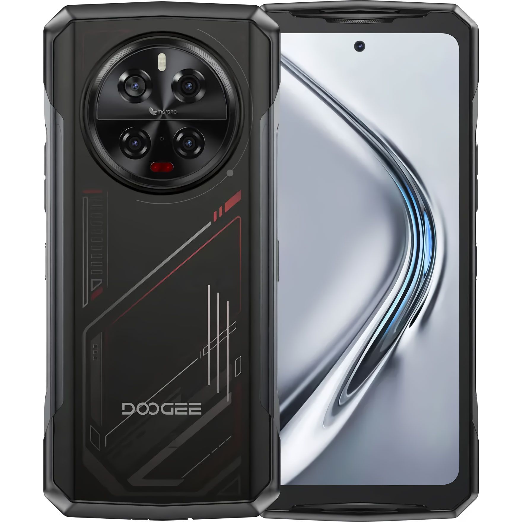 

Смартфон Doogee V40 12/512GB Midnight Red