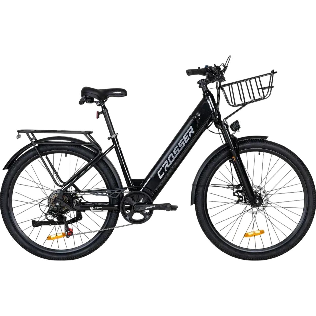 

Электровелосипед Crosser E-City PRO 26` 500W Black