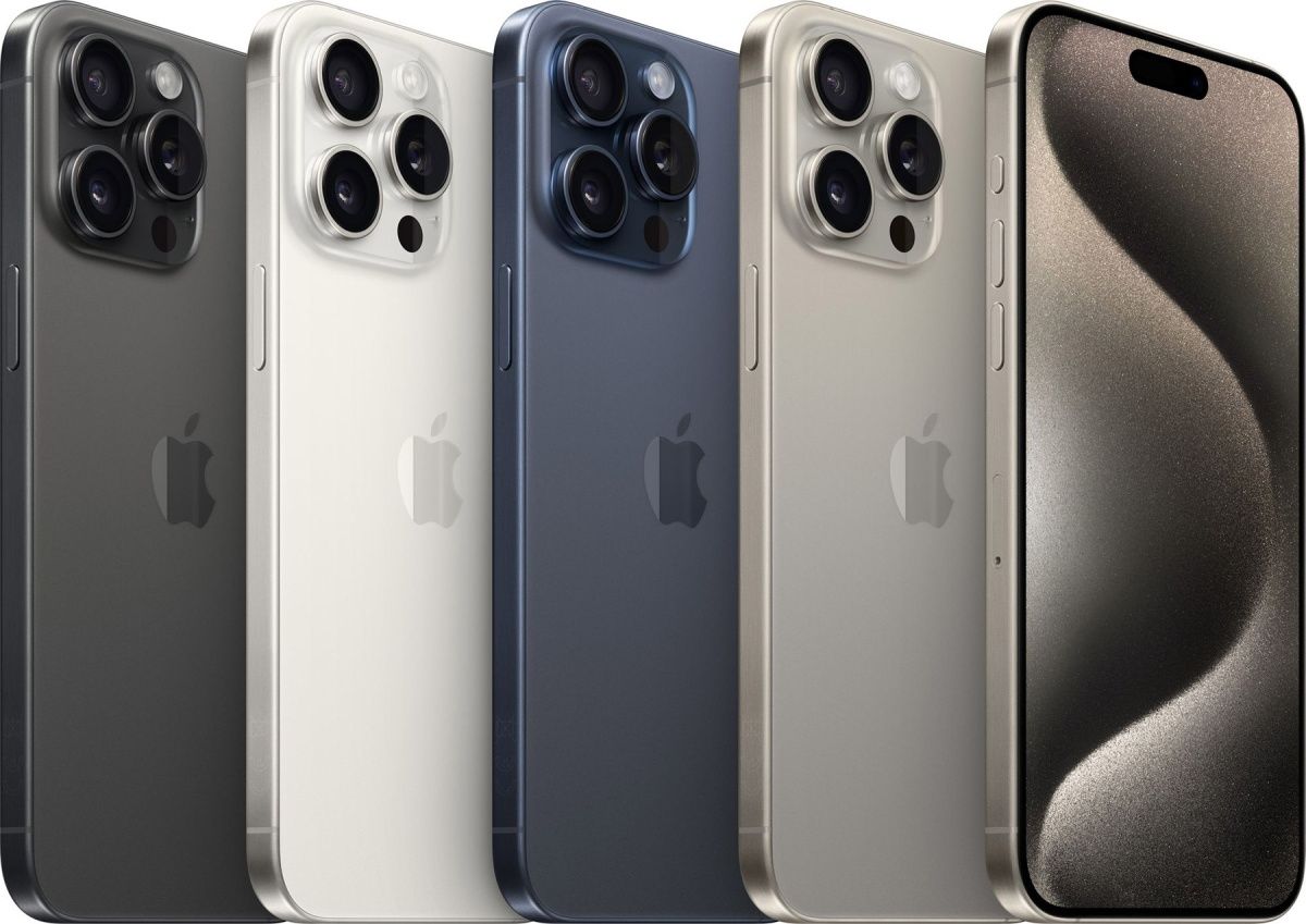 Смартфон Apple iPhone 15 Pro 256GB Blue Titanium (MTV63)
