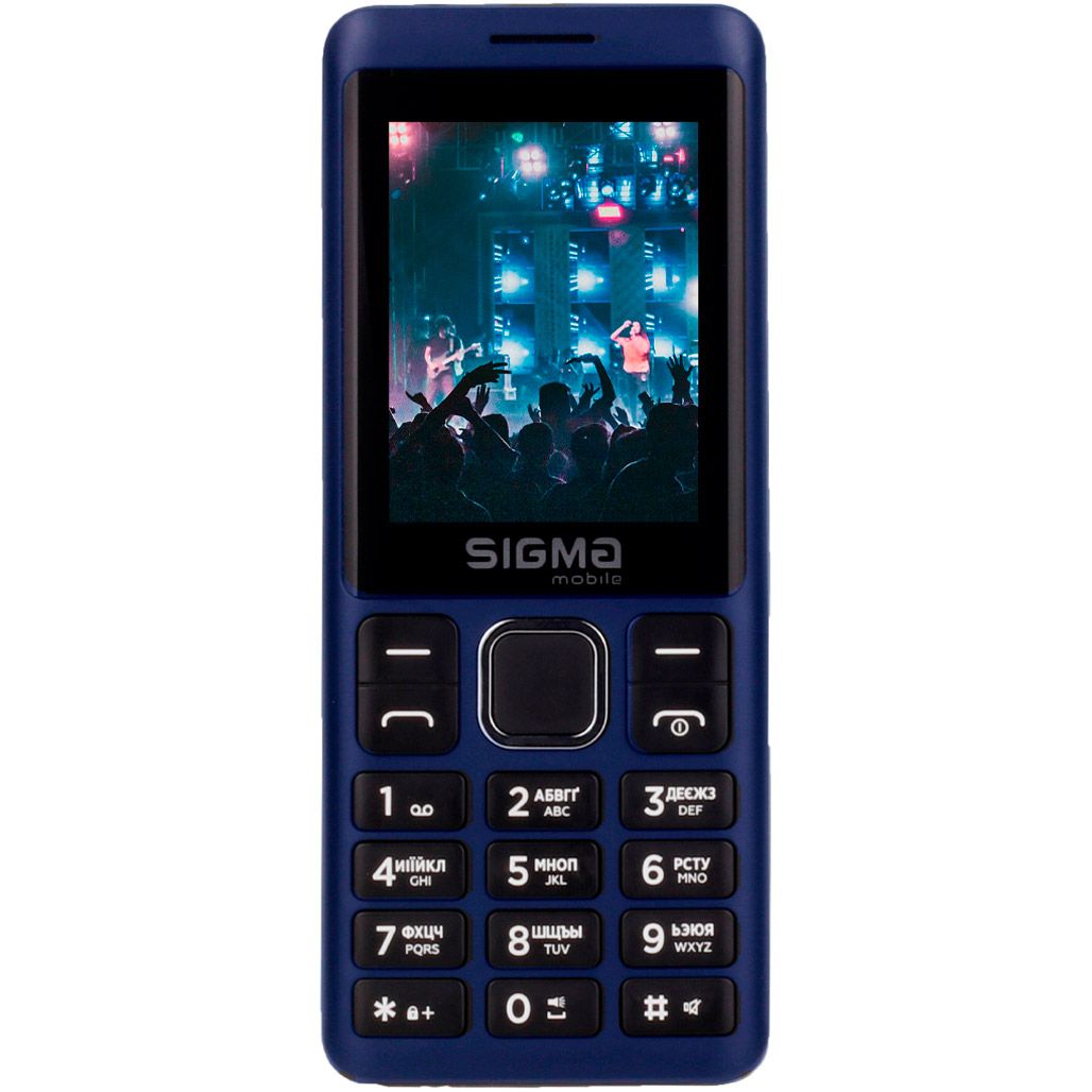 

Мобільний телефон Sigma mobile X-style 25 Tone (Blue) UA-UCRF