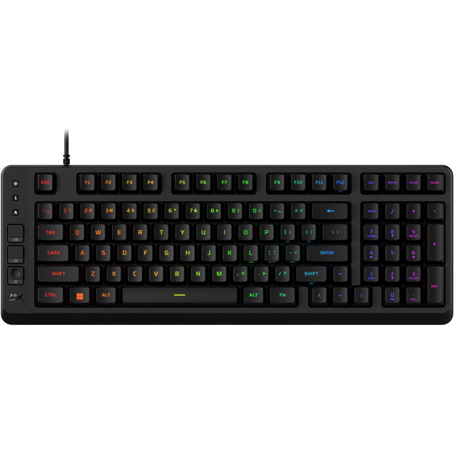 

Клавиатура HyperX Alloy Eve 1800 USB UA Black (B7JE0AA)
