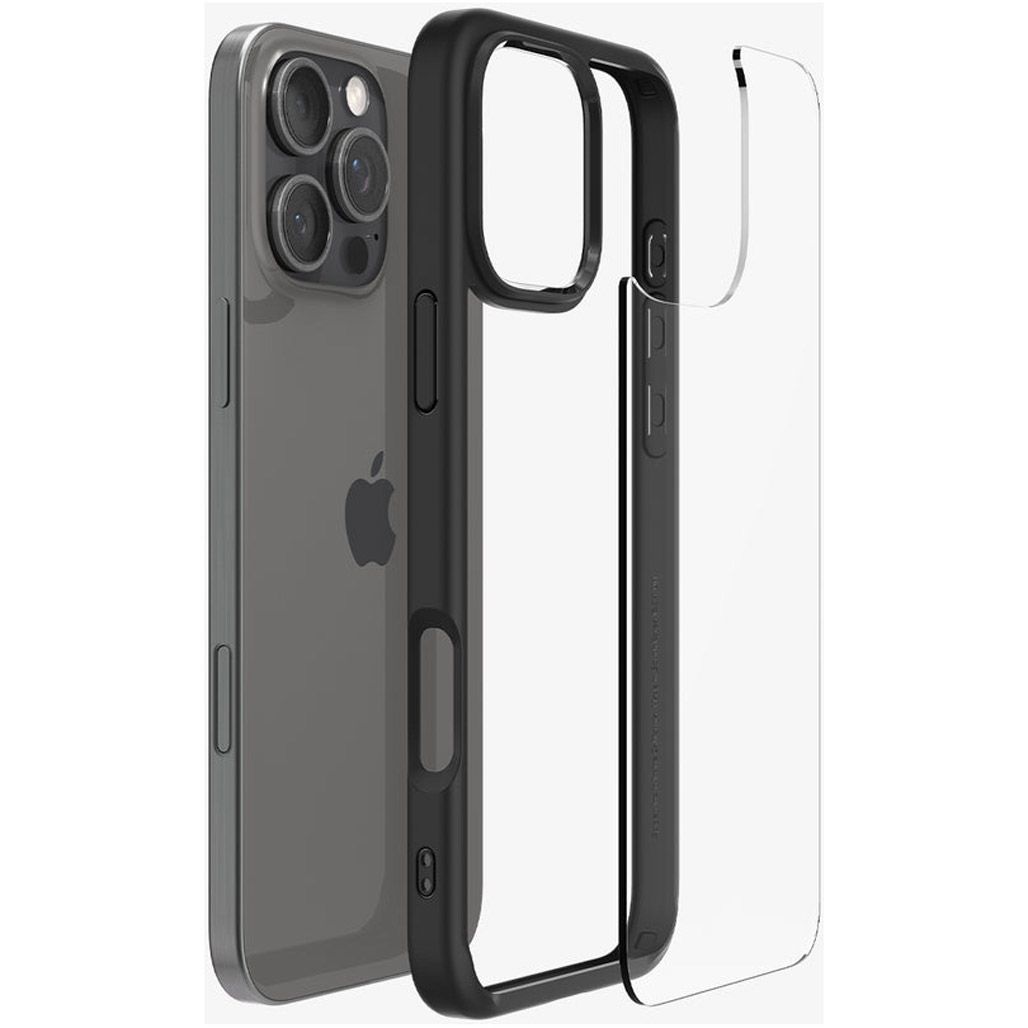 Чохол Spigen Ultra Hybrid для Apple iPhone 16 Pro Matte Black (ACS08125) 