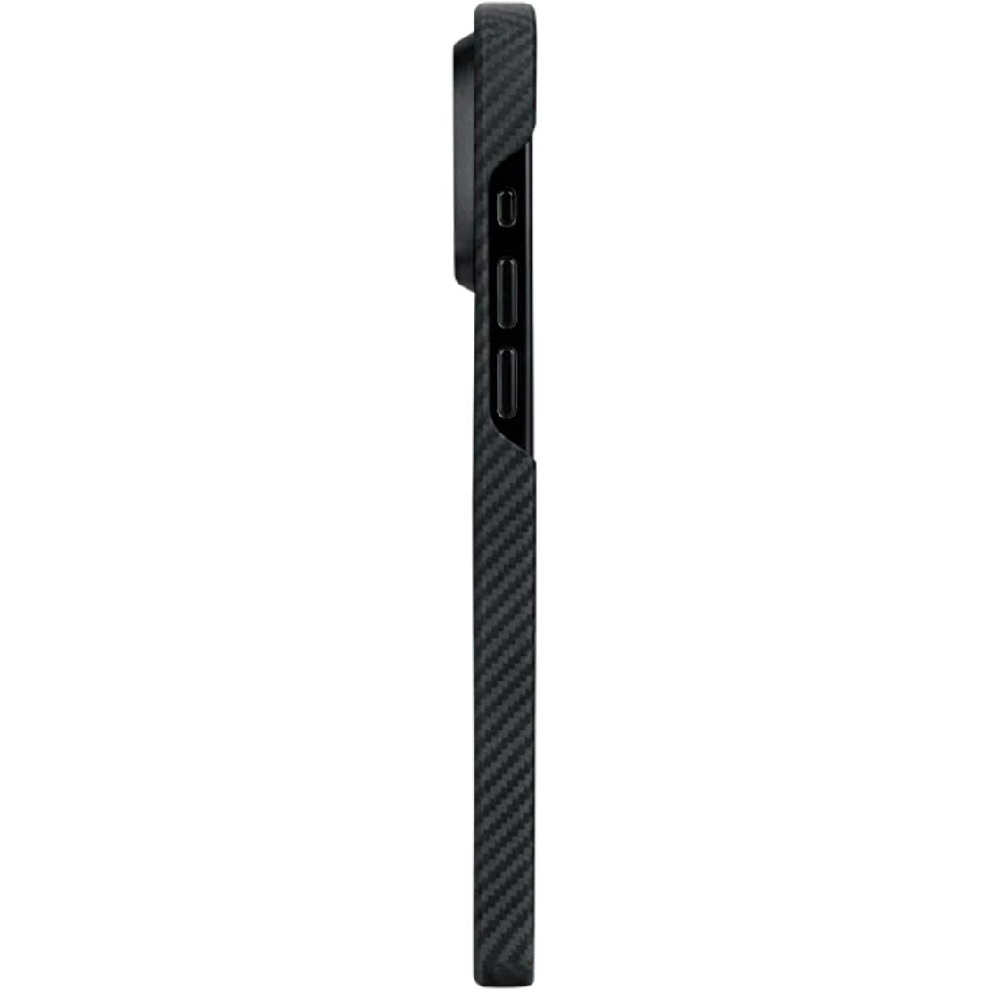 Чохол Pitaka MagEZ Case 4 600D Twill для Apple iPhone 15 Pro Max Black/Grey (KI1501PMA)