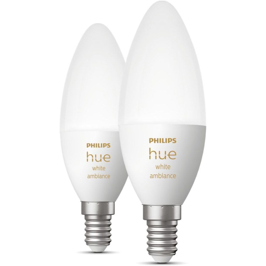 Лампочка Philips Hue E14 White Ambiance 2шт (8719514320628) [87530] 
