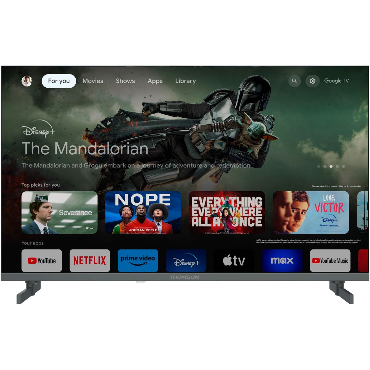 

Телевізор Thomson QG4S14 40" QLED FHD (40QG4S14)