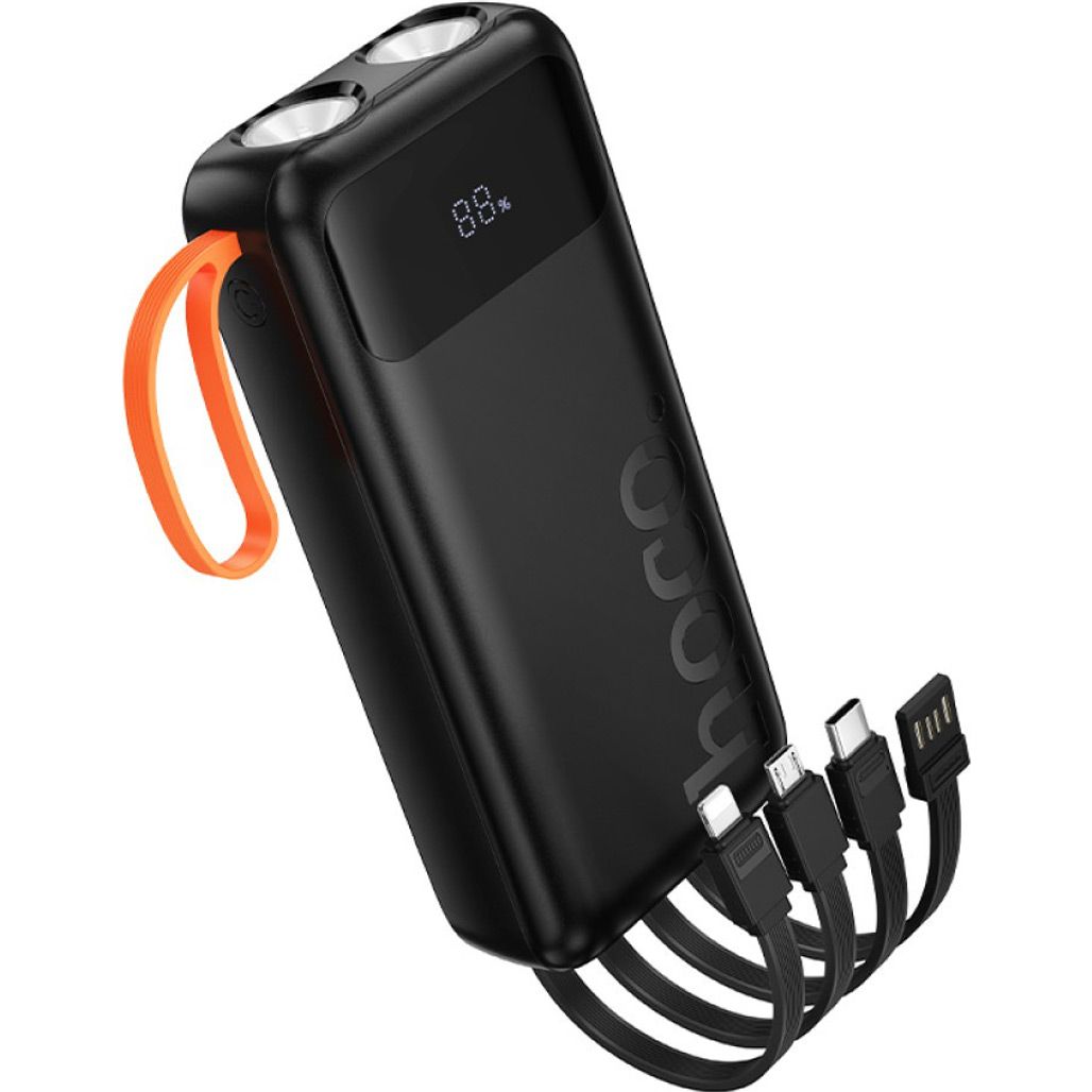 

Зовнішній акумулятор Hoco J151A Spirit 20000mAh 10W Black
