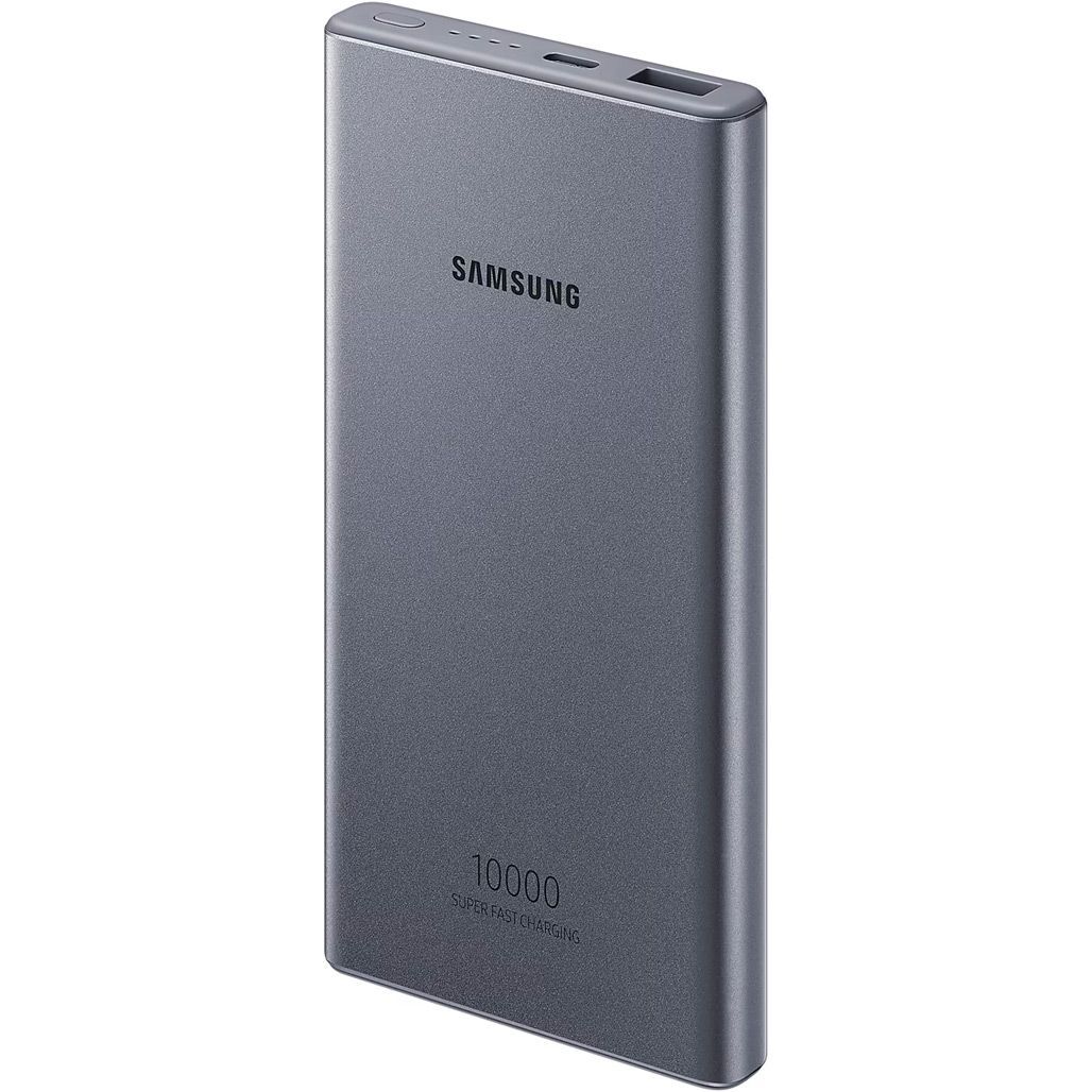 

Внешний аккумулятор Samsung 10000mAh 25W Dark Gray (EB-P3300XJEGEU)