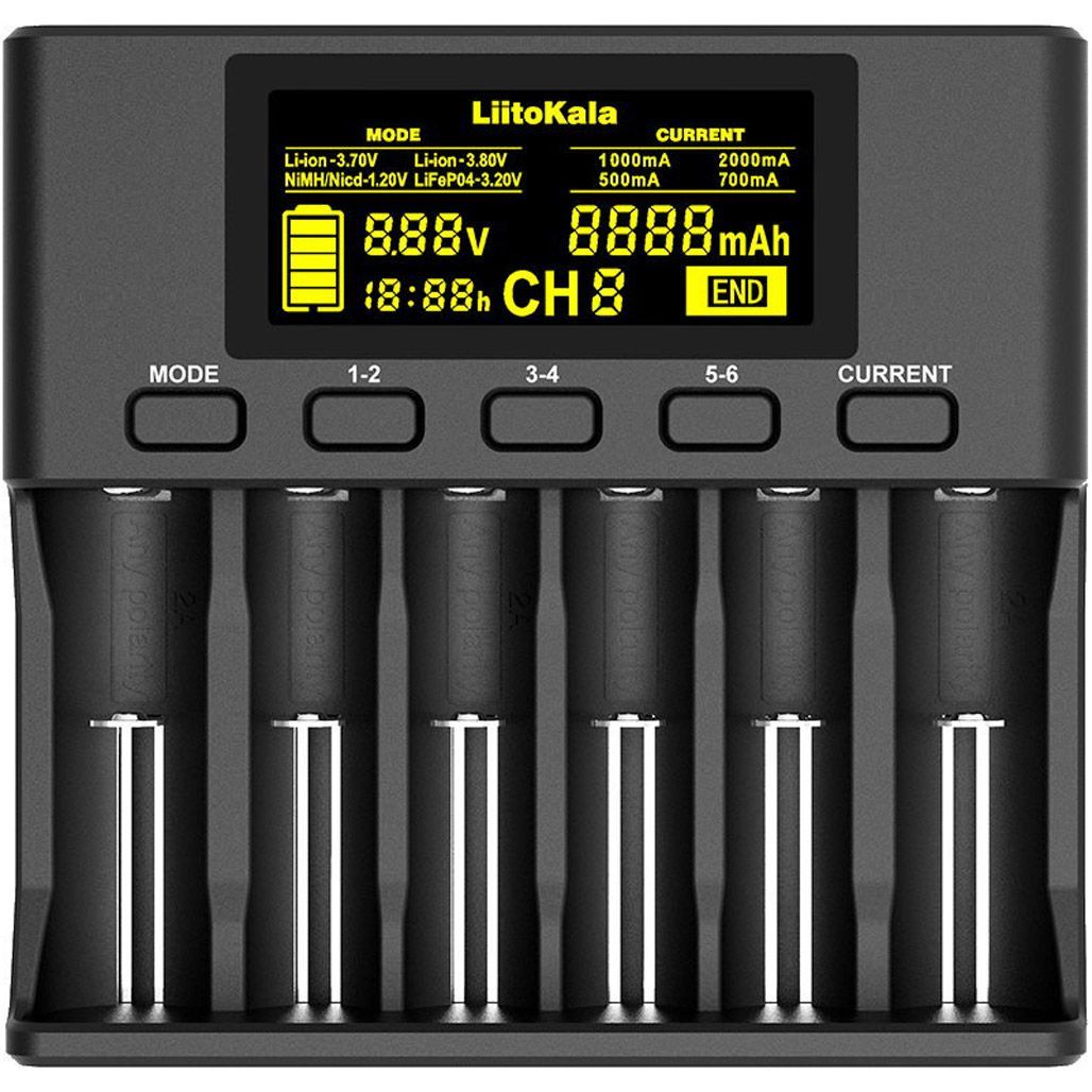 

Зарядное устройство LiitoKala Lii-S6