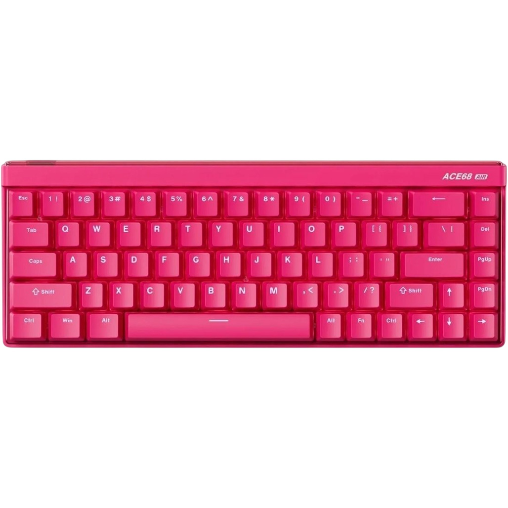 

Клавиатура MCHOSE Ace 68 Air Mount Tai Magnetic Switch GT Rose Red (MC-ACE68AIR-11)