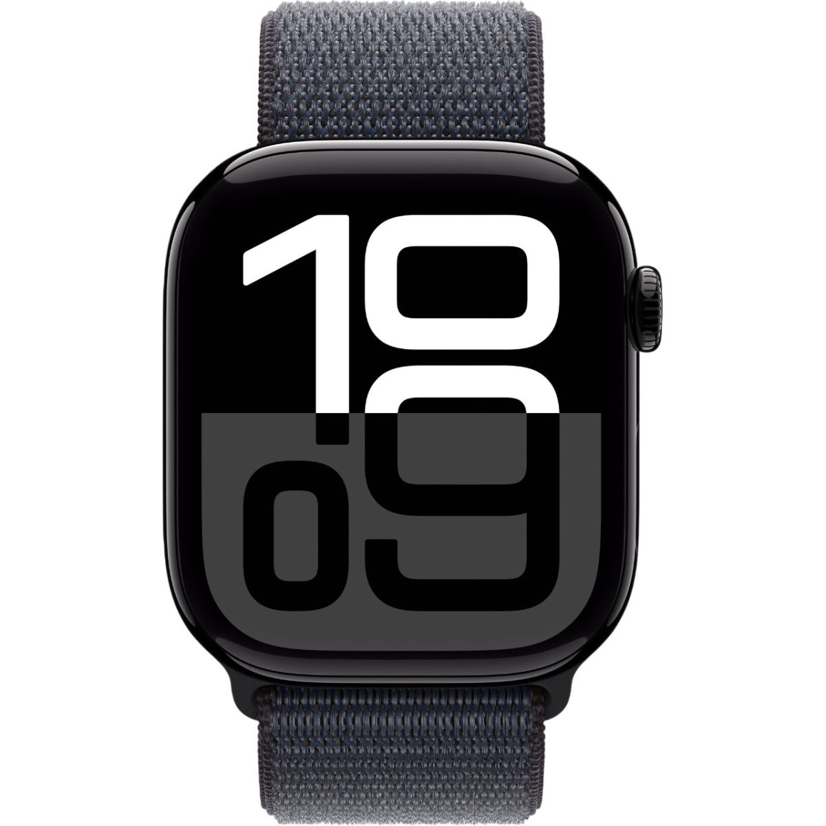 Смарт-годинник Apple Watch Series 10 GPS 46mm Jet Black Aluminum Case with Ink Sport Loop (MWWR3)