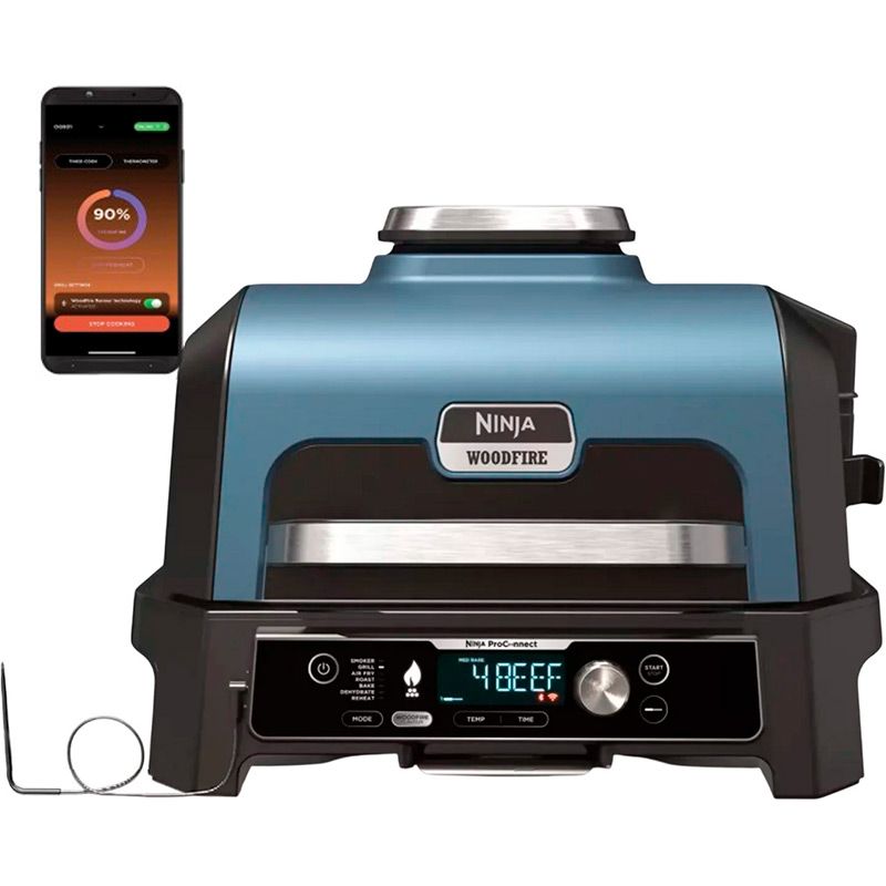 Електрогриль Ninja Woodfire Pro Connect XL OG901EU