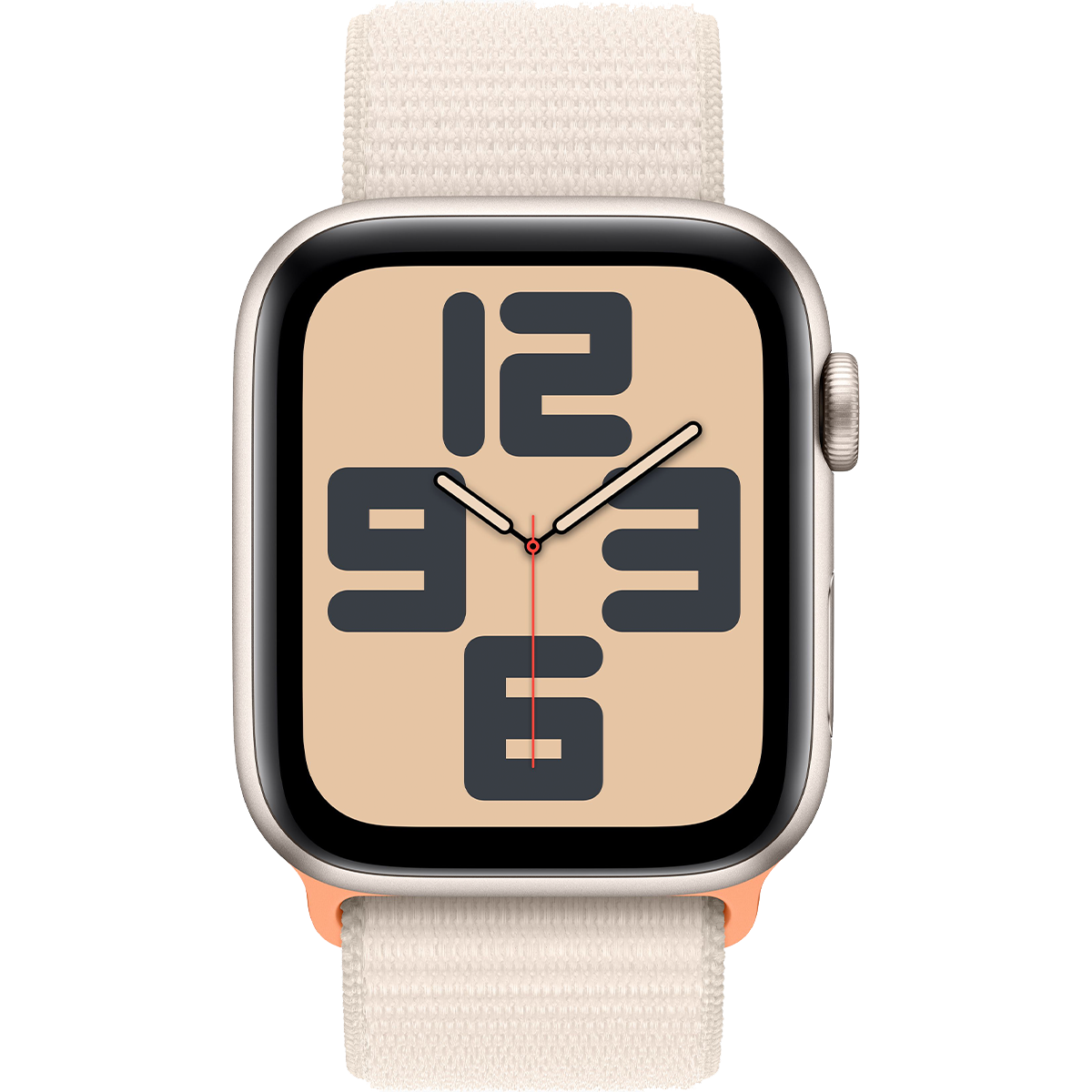 Смарт-годинник Apple Watch SE 2 GPS 44mm Starlight Aluminium Case with Starlight Sport Loop (MRE63)
