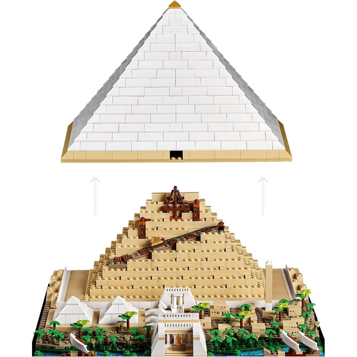 Конструктор LEGO Architecture Піраміда Хеопса (21058)