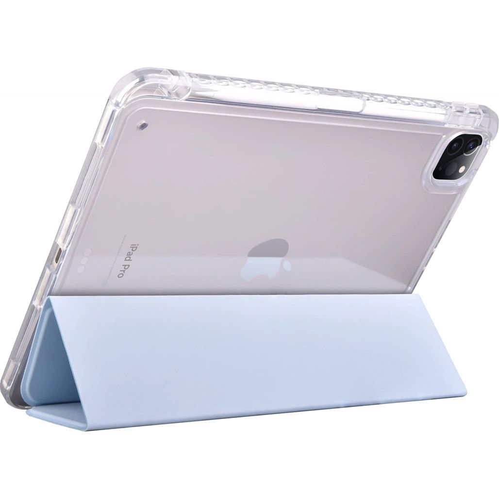 Чохол-книжка Comma Joy PU with Pencil Slot для Apple iPad Pro 11 (2024) Light Blue