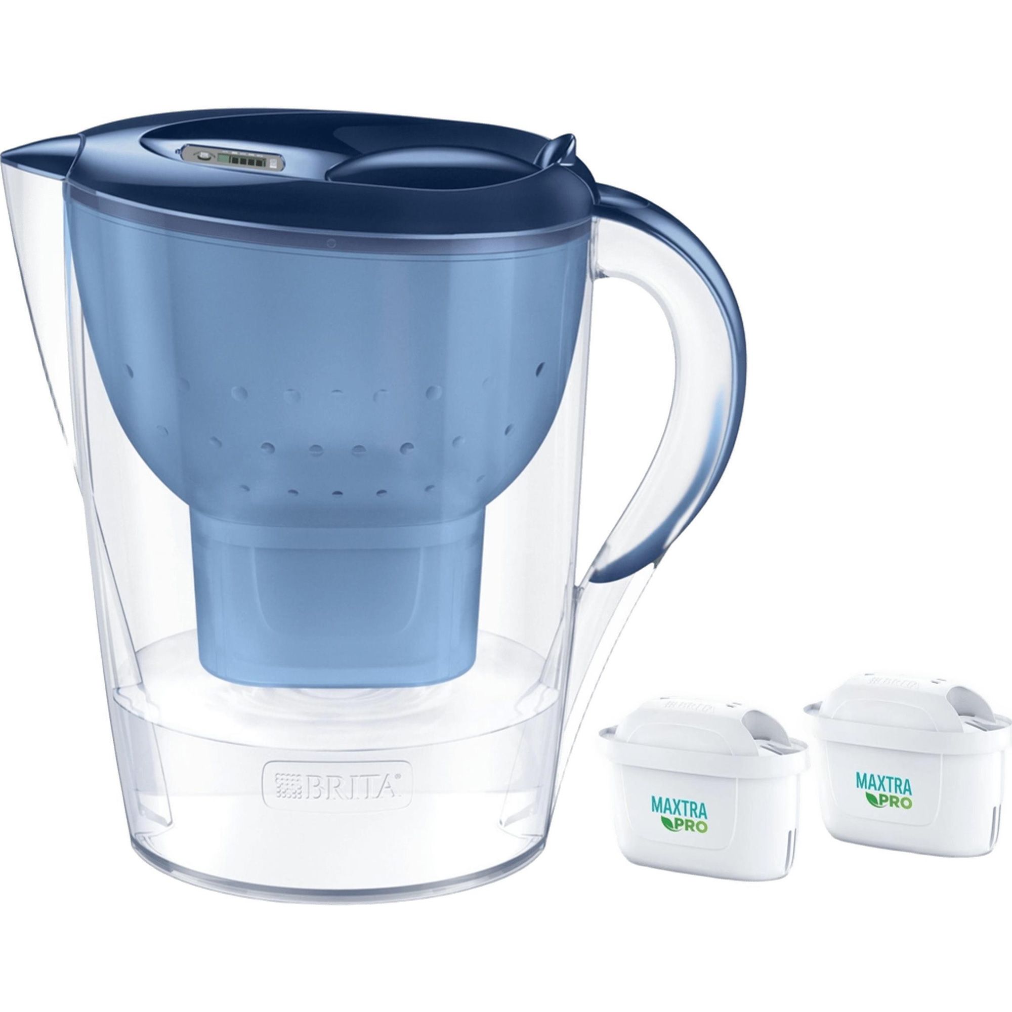 

Фільтр-глечик Brita Marella XL Memo MXPro 3.5л Blue + 2 картриджа (1052786)