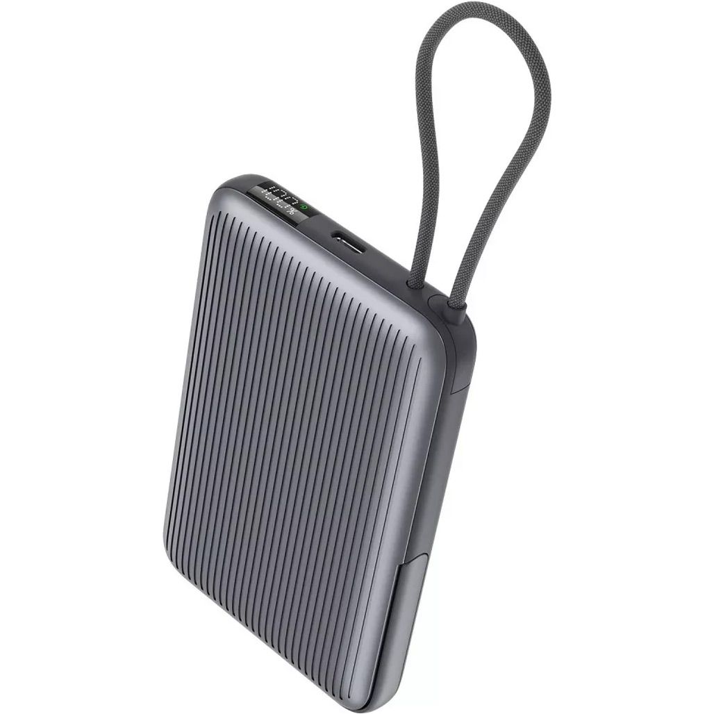 

Зовнішній акумулятор Proove Moon Rock 2 in 1 10000mAh 22.5W Gray (PBR122012105)