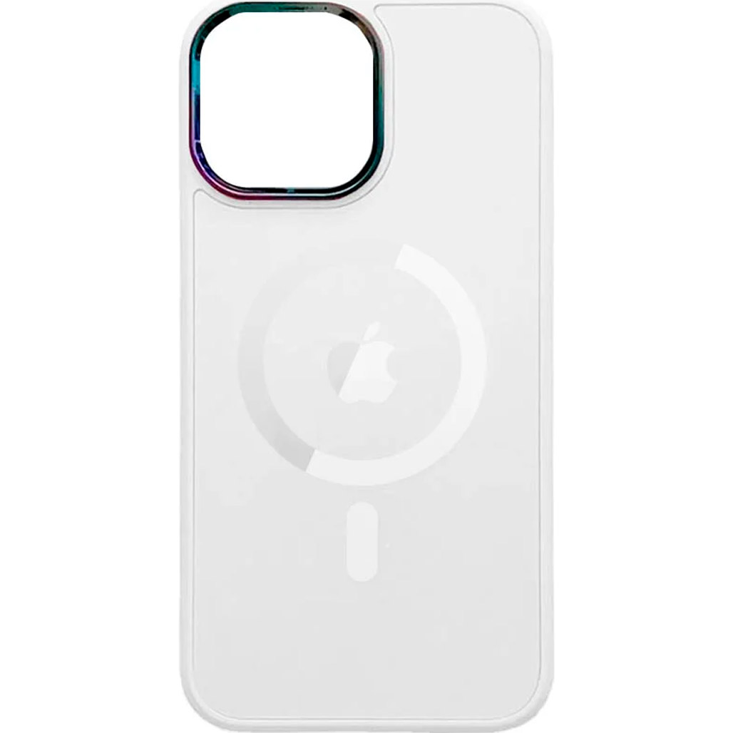 

Чохол TPU+Glass Sapphire Mag Evo case для Apple iPhone 14 Pro White