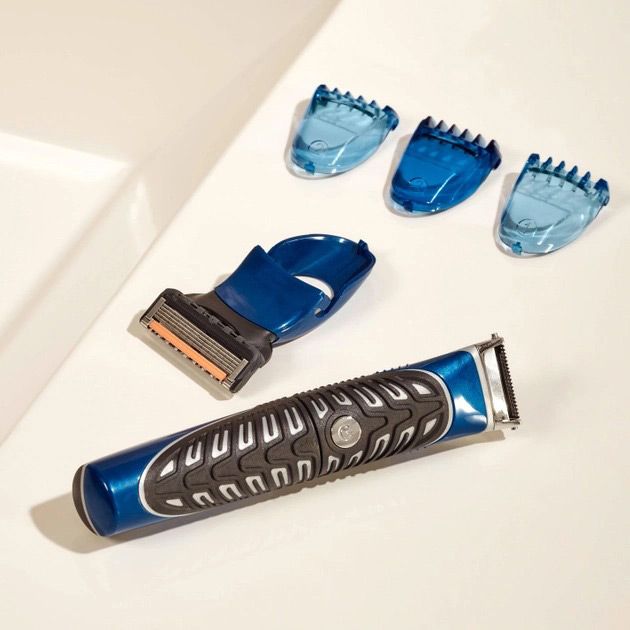 Тример для бороди та вусів Gillette Fusion5 ProGlide Styler + станок для гоління (7702018273386)
