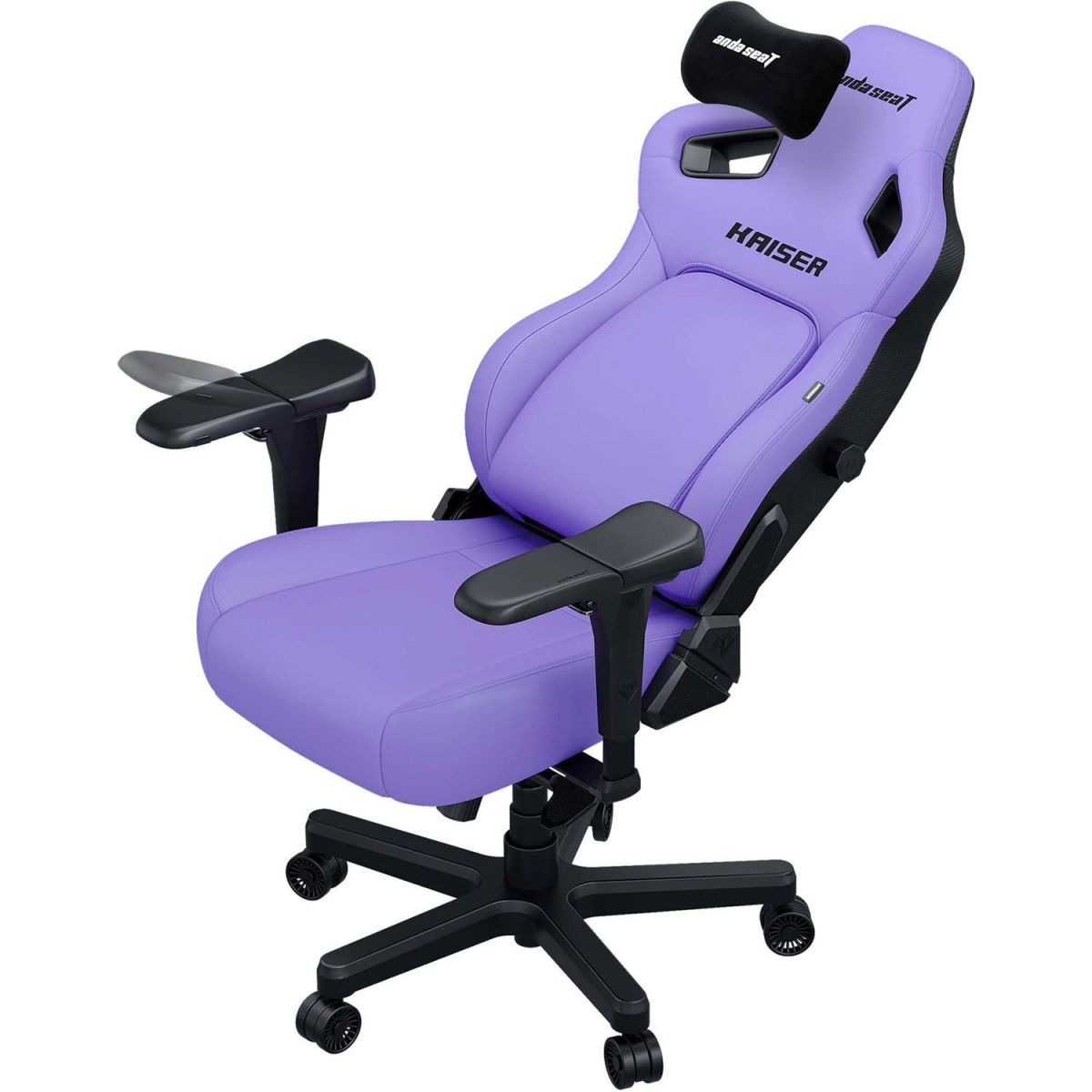 Геймерське крісло Anda Seat Kaiser 4 L Leather Zen Purple (AD12YDDC-L-20-V-PV/C) 