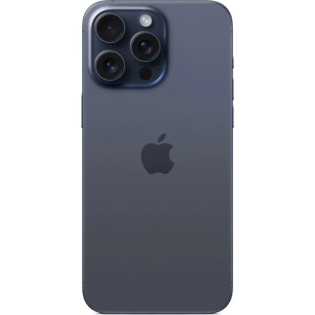 Смартфон Apple iPhone 15 Pro Max 256GB eSIM Blue Titanium (MU693)
