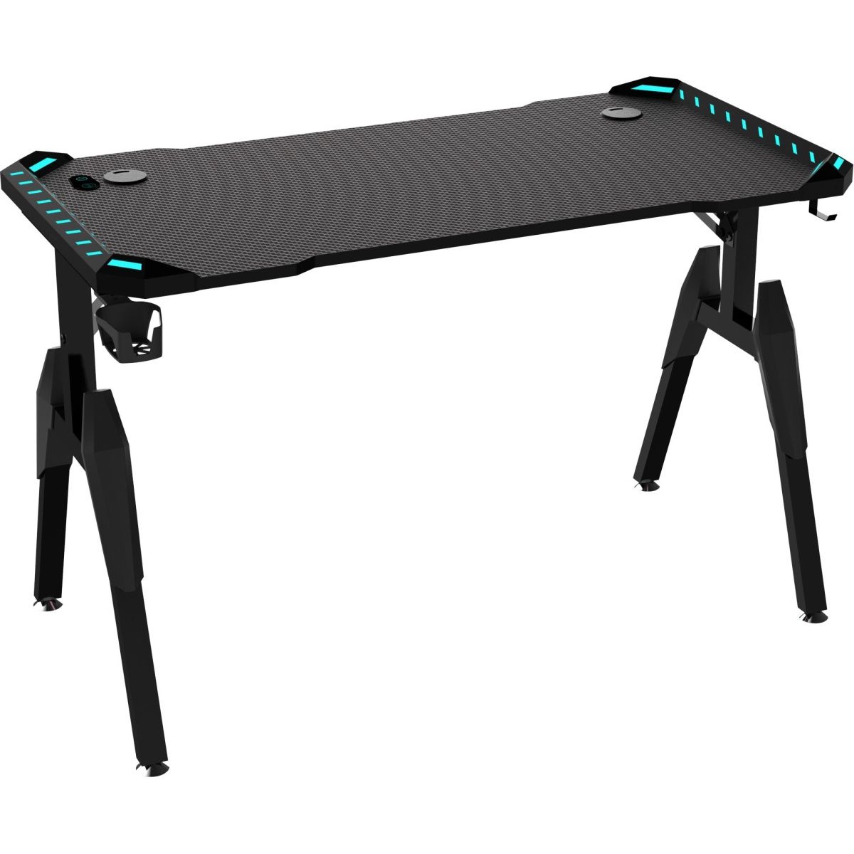 

Компьютерный игровой стол GT Racer T-1444 Black