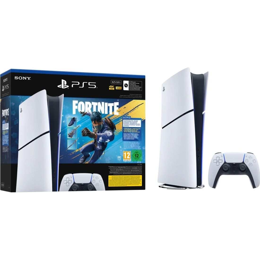 

Игровая консоль Sony PlayStation 5 Slim Digital Edition 825GB + Fortnite Flowering Chaos Bundle (1000049851) UA