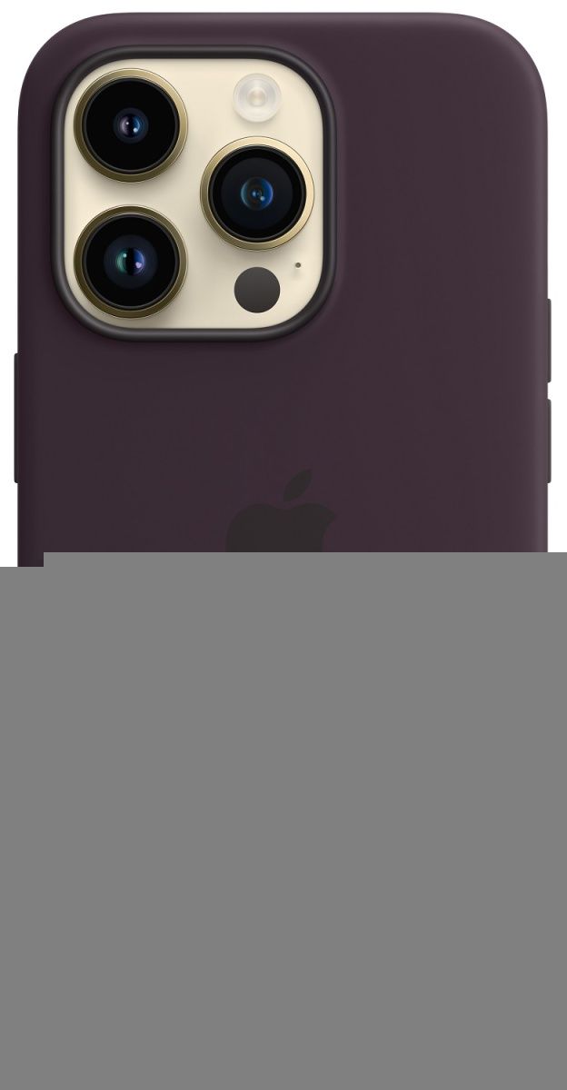 Чохол Apple Silicone Case with MagSafe для iPhone 14 Pro Max (Elderberry) ААА