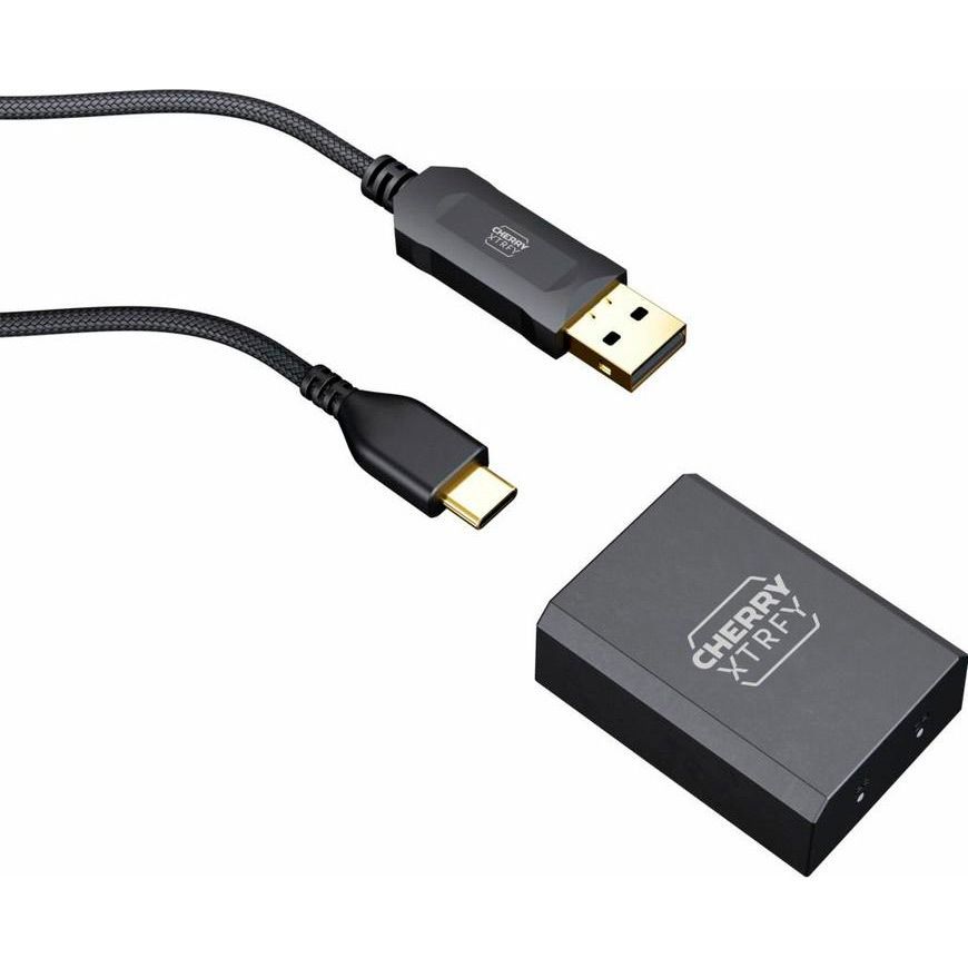 Миша Cherry Xtrfy M68 PRO Wireless Black (CX-M68W-PRO-BLACK)