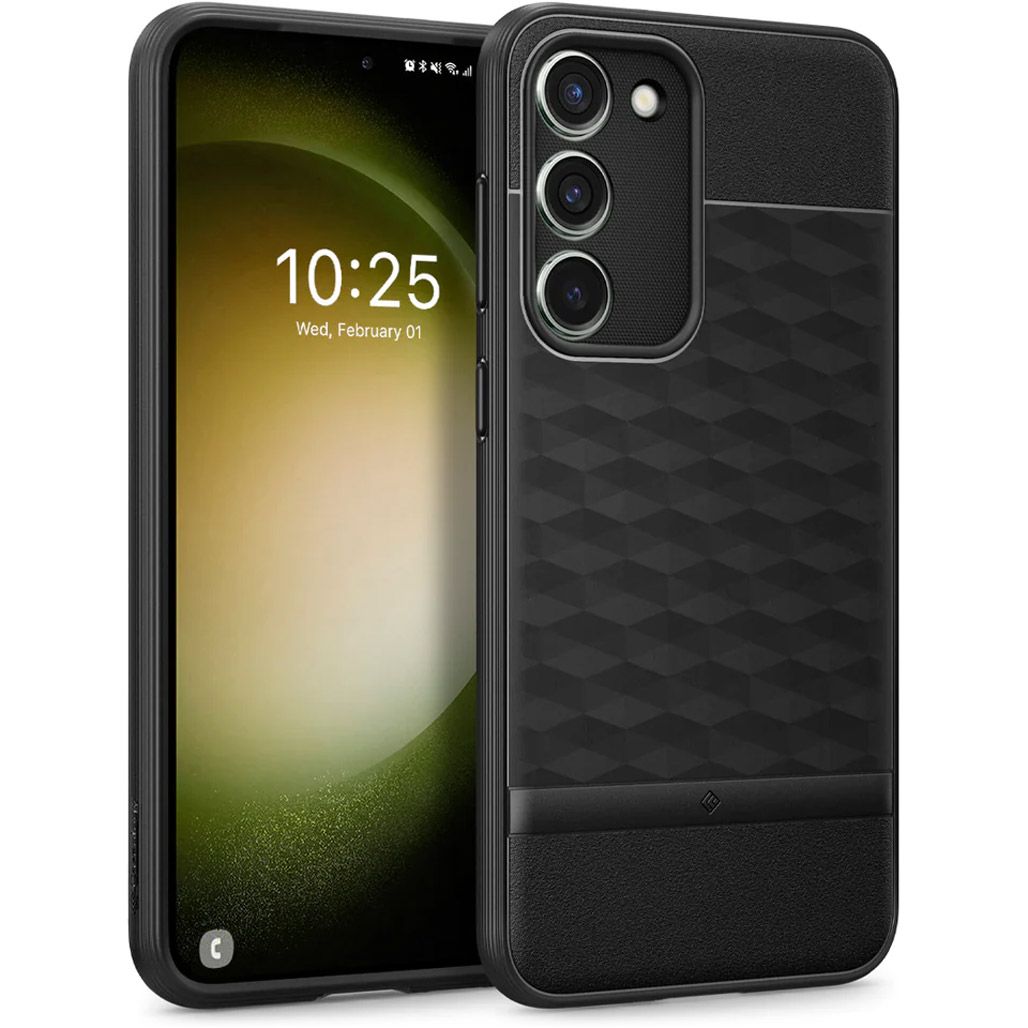 

Чохол Spigen Caseology Parallax для Samsung Galaxy S23 Plus Matte Black (ACS05703)
