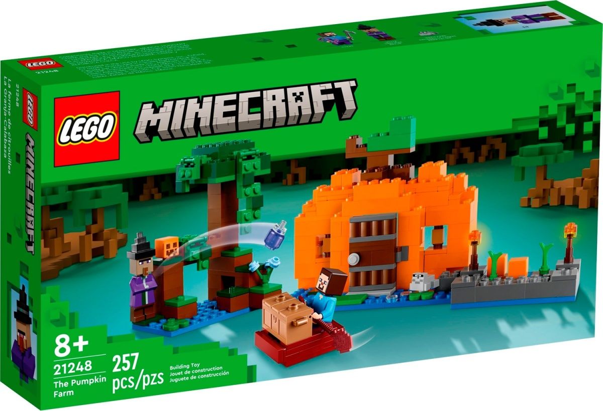 Конструктор LEGO Minecraft Гарбузова ферма (21248)