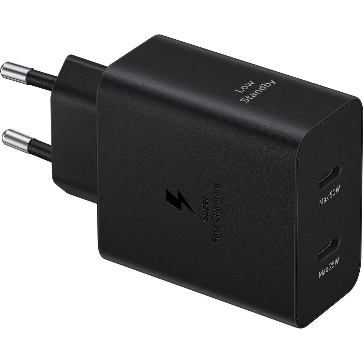 Мережевий зарядний пристрій Samsung 50W Wall Charger USB-C Cable Black (EP-T5020XBEGEU)