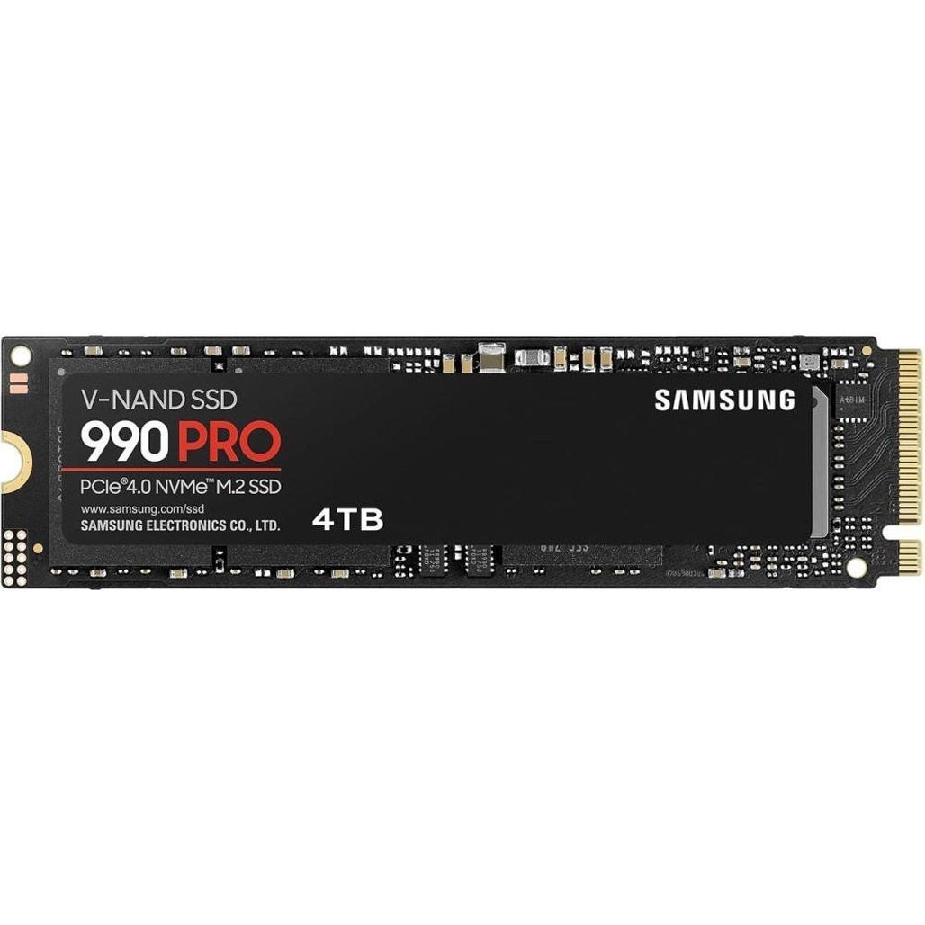 

SSD накопитель Samsung 990 PRO 4TB (MZ-V9P4T0BW)