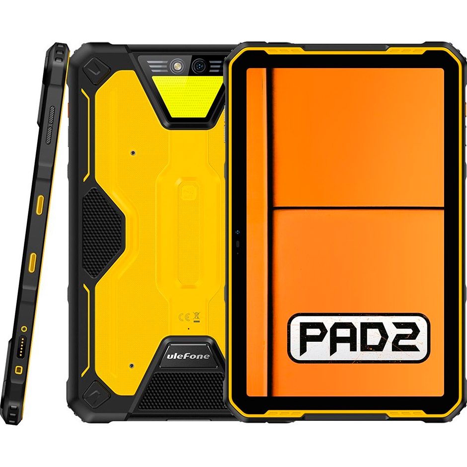 Планшет Ulefone Armor Pad 2 8/256GB LTE Black-Yellow