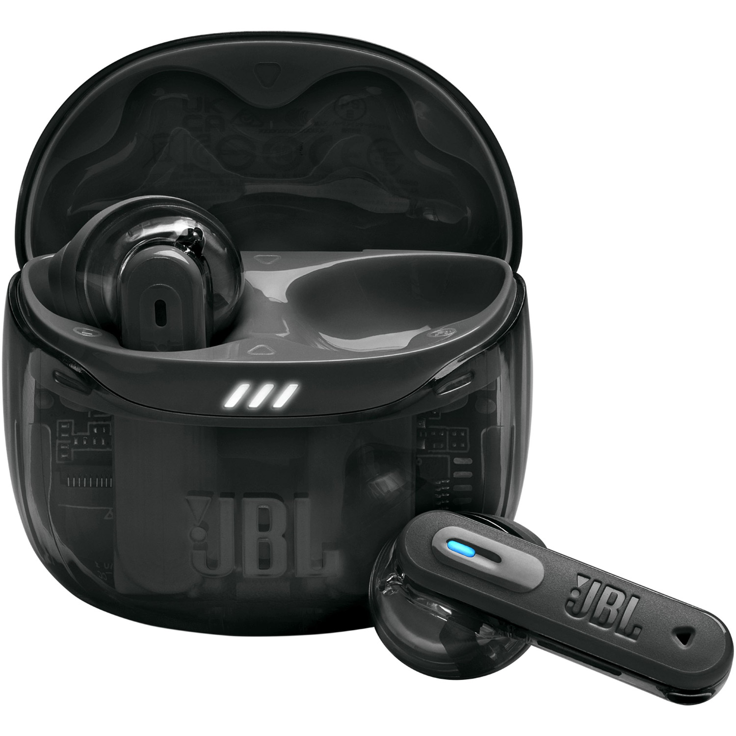 

Навушники JBL Tune Flex 2 Ghost Black (JBLTFLEX2GBLK)