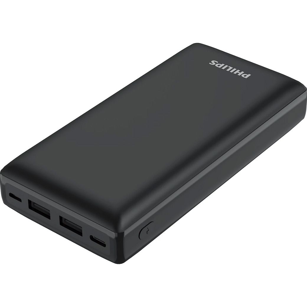 

Внешний аккумулятор Philips 20000mAh 20W Black (DLP7721C/00)