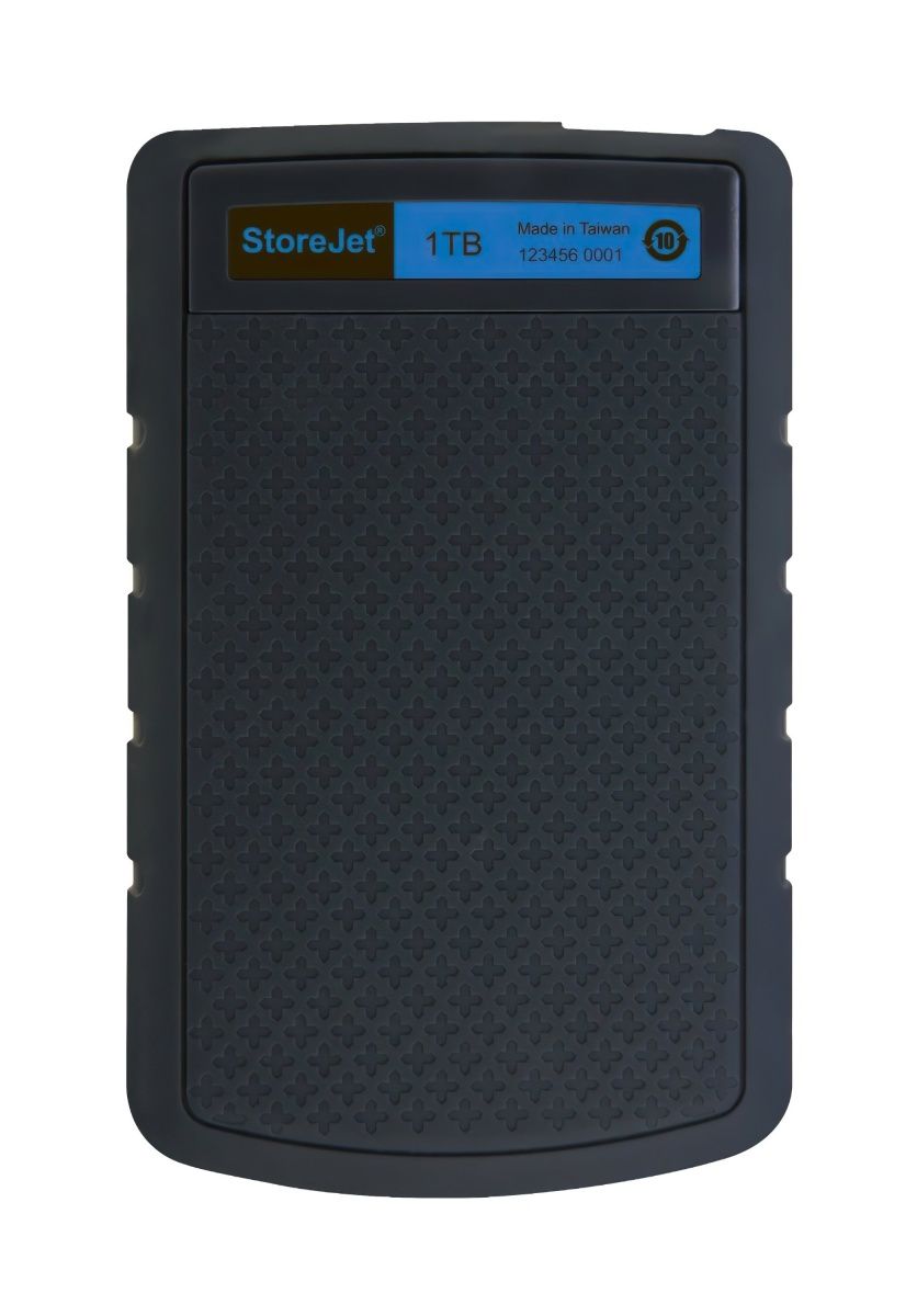 Внешний жесткий диск Transcend StoreJet 25H3B 1 TB (TS1TSJ25H3B) [68583] 