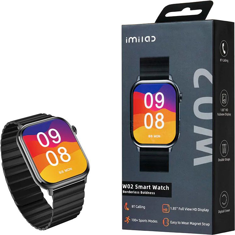 Смарт-часы Xiaomi Imilab W02 Smart Watch Black (IMISW02) [79047] 