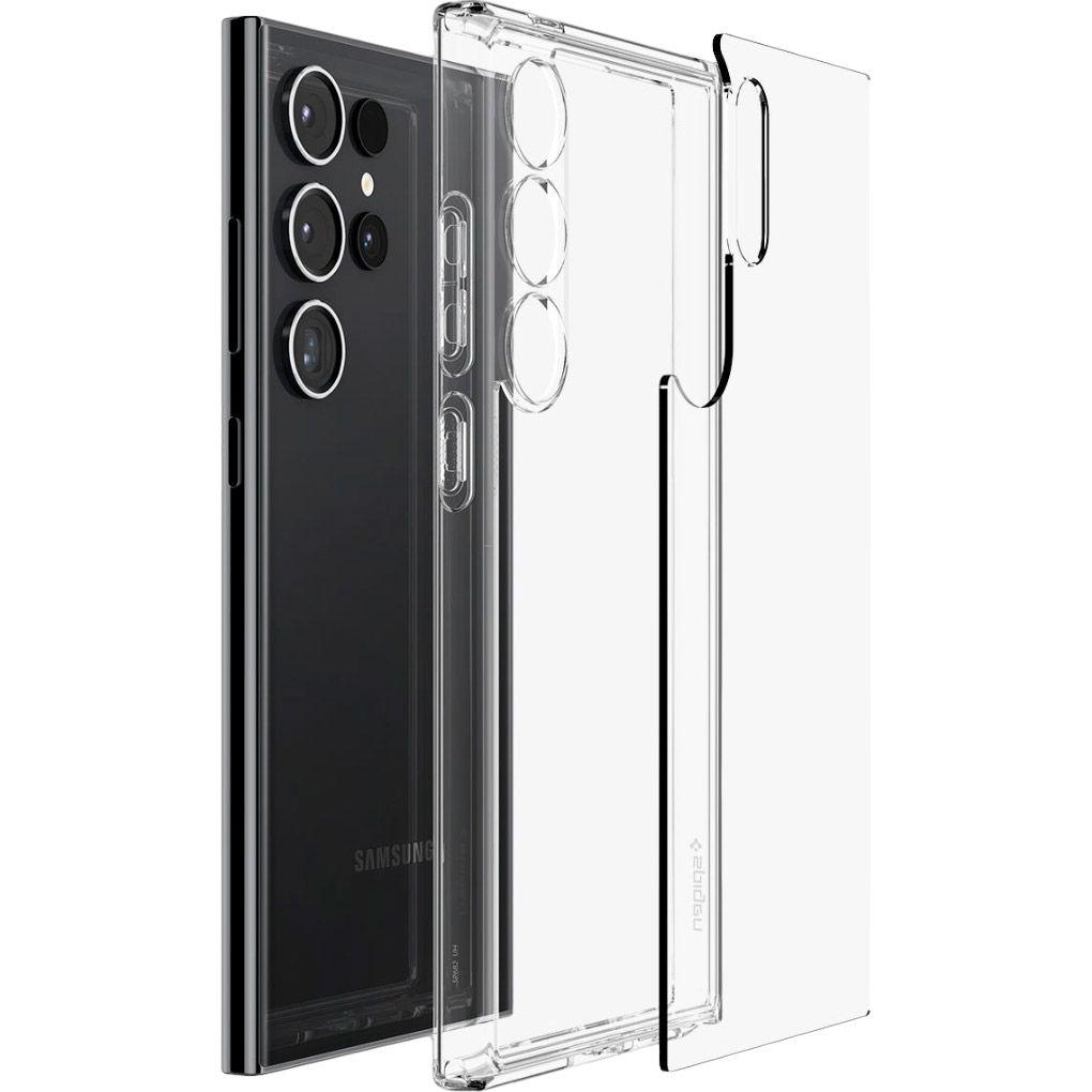 Чохол Spigen Ultra Hybrid Case для Samsung Galaxy S24 Ultra Crystal Clear (ACS07292)