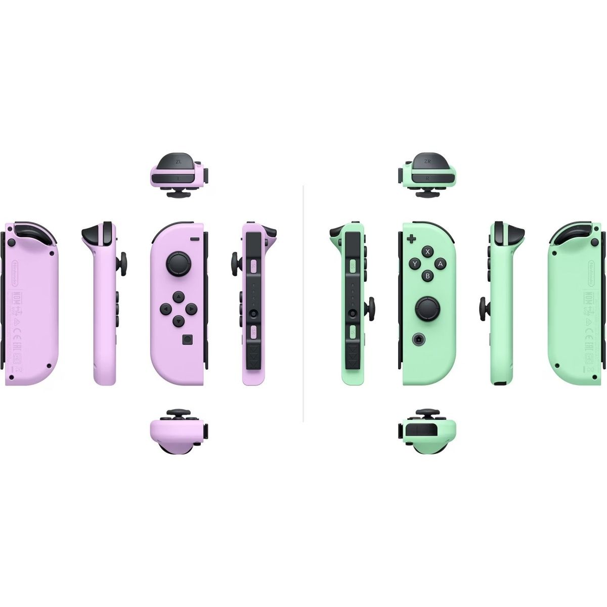 Геймпад Nintendo Switch Joy-Con Pastel Purple and Pastel Green (L и R геймпад) (45496431693)