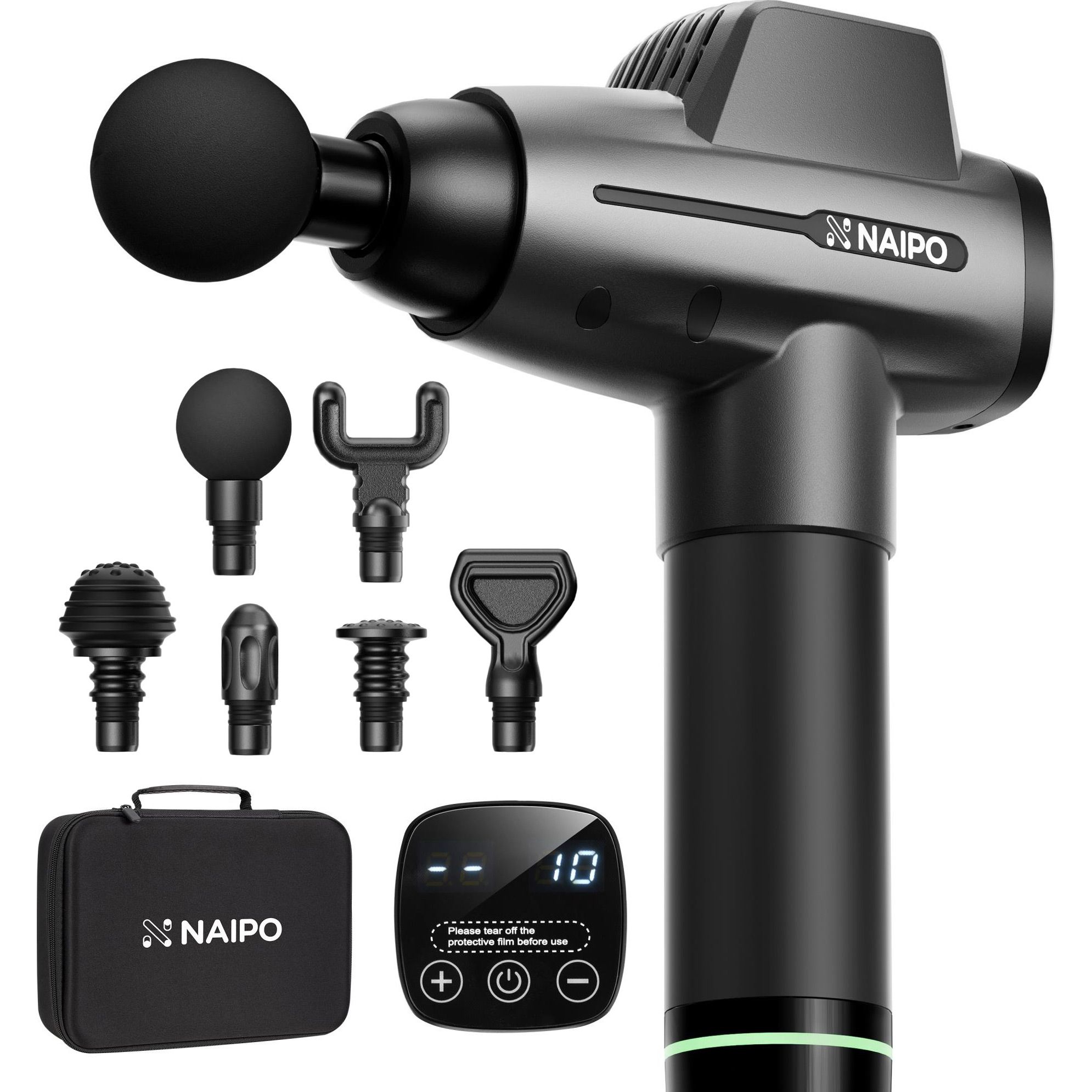 

Перкусійний масажер NAIPO NPMGUN-006